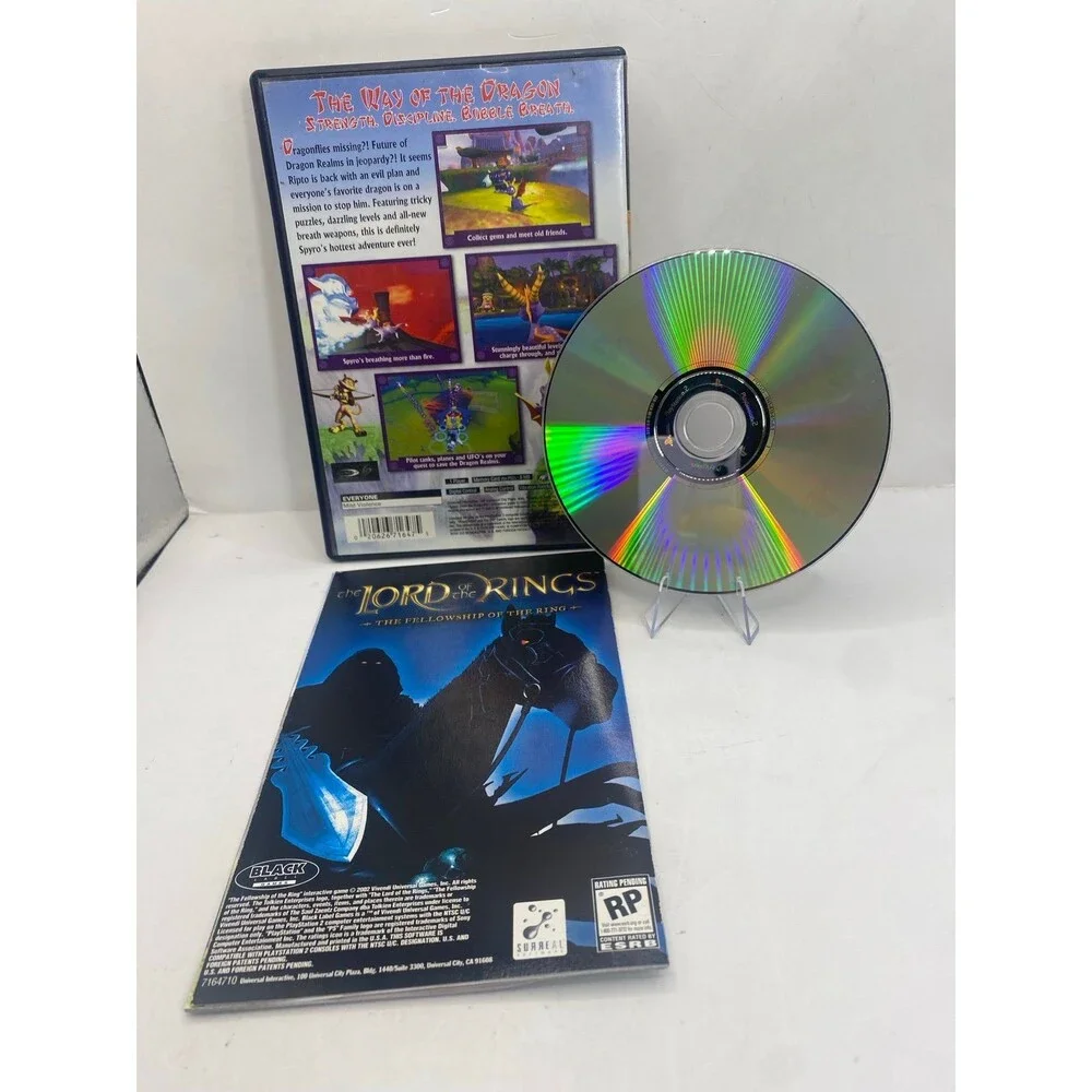 Spyro: Enter the Dragonfly (Sony PlayStation 2 PS2) *CIB - TESTED - BLACK LABEL*
